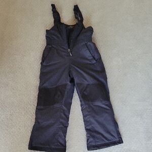 L.L. Bean Girls Black Snowsuit